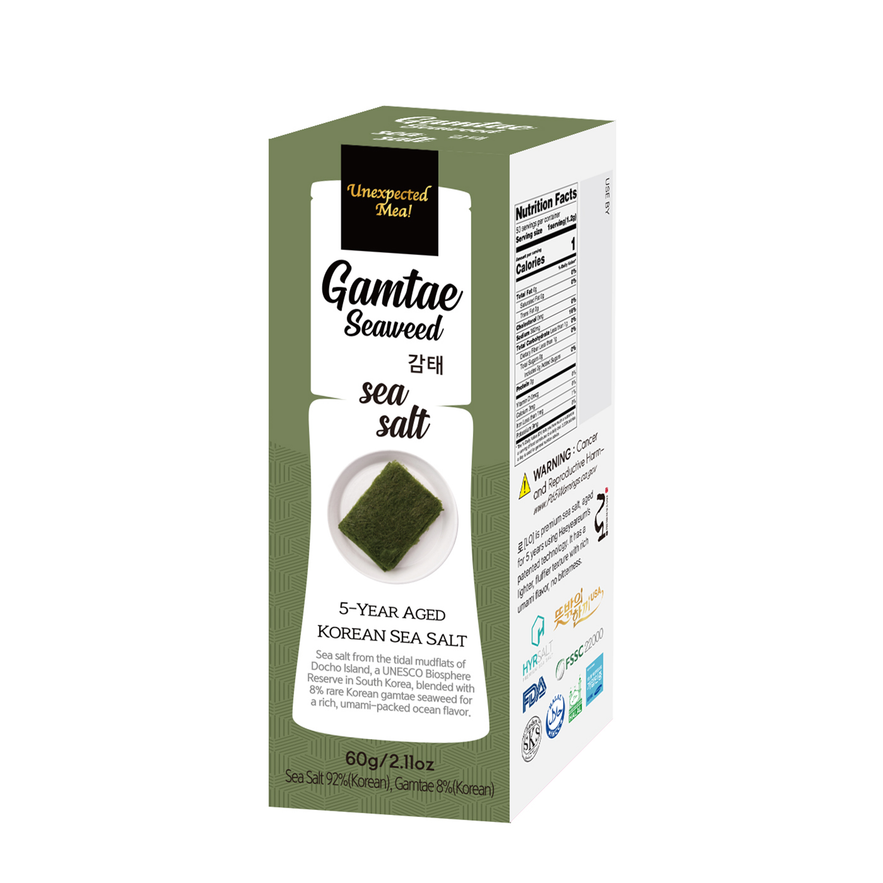 Premium Sea Salt Grinder - Gamtae (Ecklonia Cava) 60g