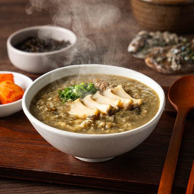 Abalone Porridge with Seaweed 2-Pack (간편조리 톳전복죽 2팩) - Lets Eatscape