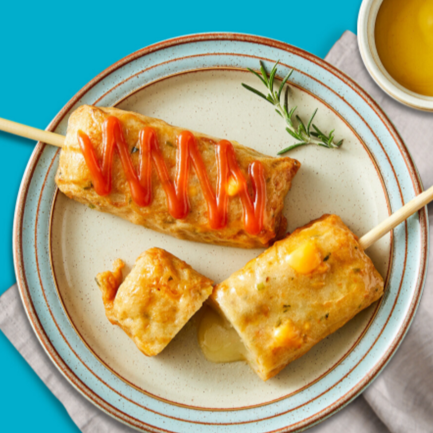 String Cheese-Filled Anchovy Fish Cake Bar 스트링치즈 품은 멸치어묵바 4+1팩