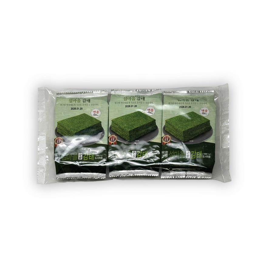 Summaul Gamtae Seaweed 섬마을 감태김