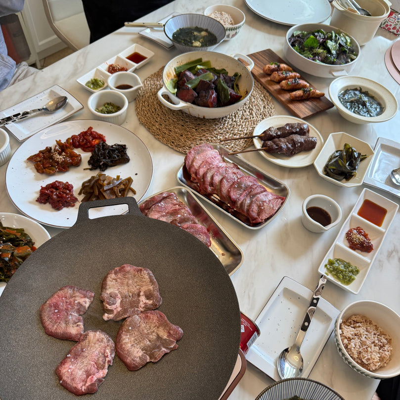 Beef Tongue + Negi Sauce 소혀구이 + 네기소스