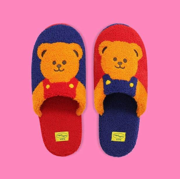 Terry Home Slipper - Twin Bears - Lets Eatscape