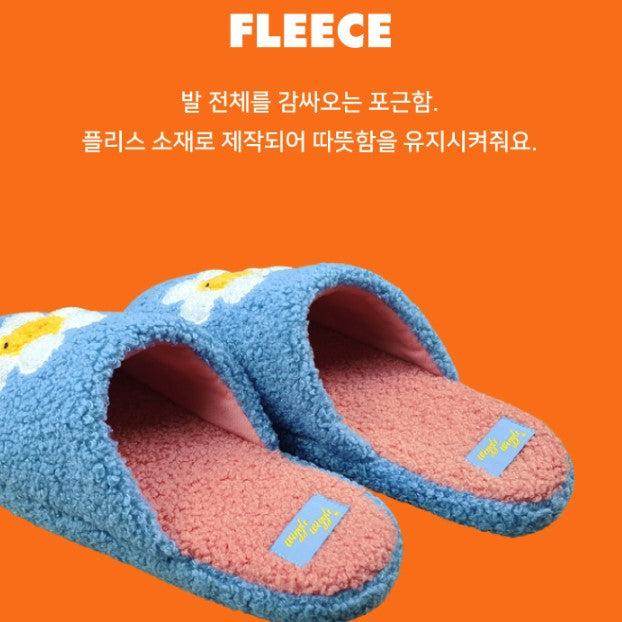 Fleece Home Slipper - Smile We Love - Lets Eatscape