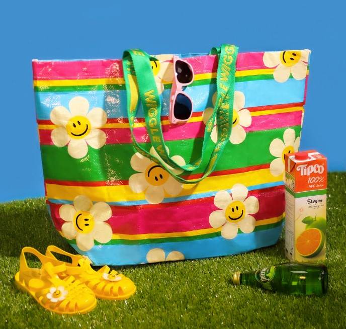 Shopper Bag - Rainbow Crush Smile - Lets Eatscape