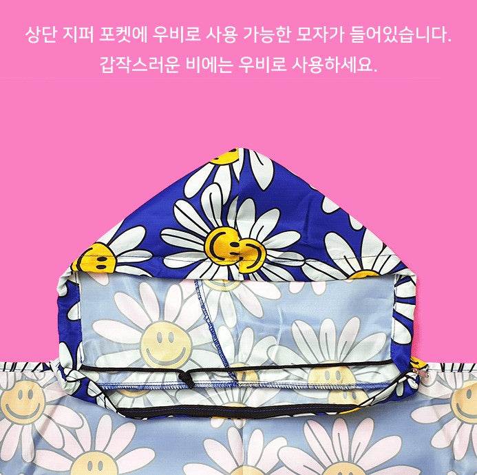 Picnic Mat - Smile we Love (Blue) - Lets Eatscape