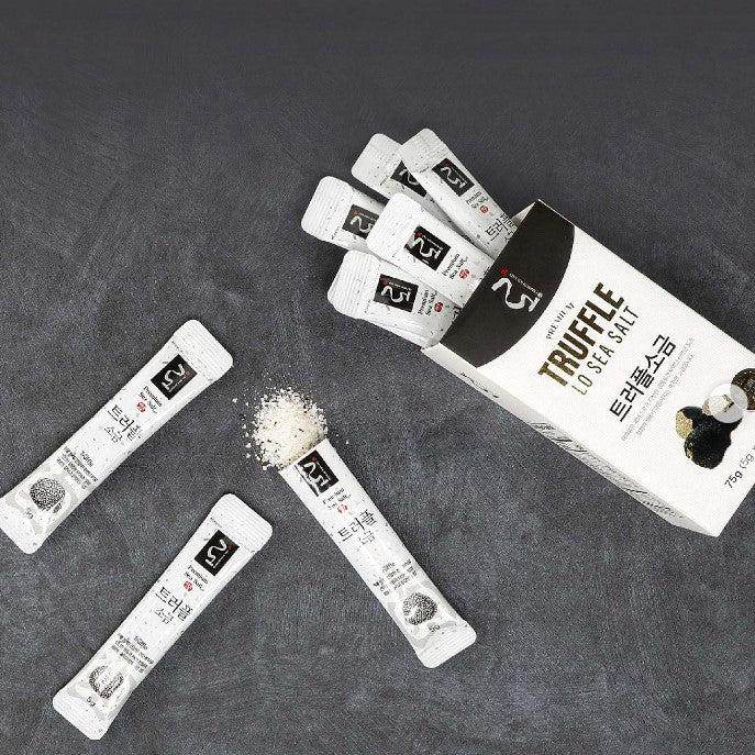 Premium Truffle Sea Salt 75g(5g*15pcs) Stick Pouch (2.64oz) - Lets Eatscape