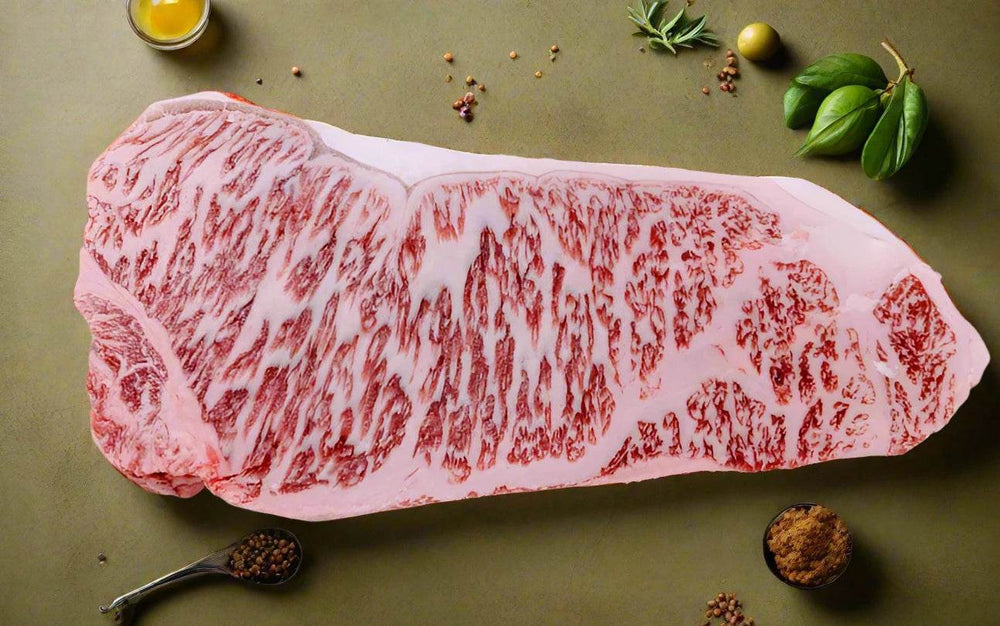 A5-NYStrip Steak (A5 뉴욕스트립 채끝 스테이크) - Lets Eatscape