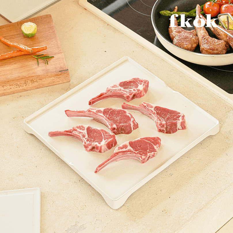 Fkok Defrosting Plate + Multiplate SET [해동보드] - Lets Eatscape