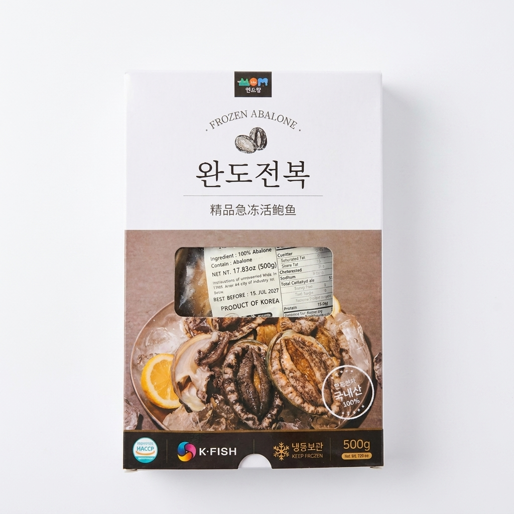 사시미그레이드 완도 특대 전복회 (6-7미) (500g)