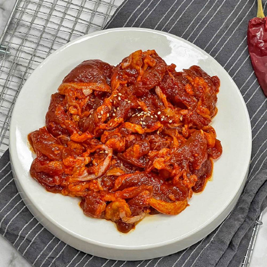 Spicy Stir-fried Duck (고추장 오리주물럭) - Lets Eatscape