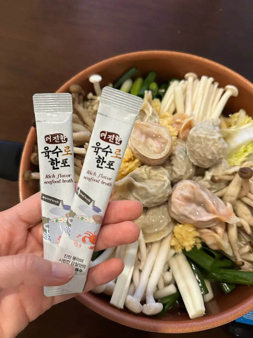 Rich Flavor Seafood Broth by. Lo 75g(5g*15pcs) (2.64oz) - Lets Eatscape