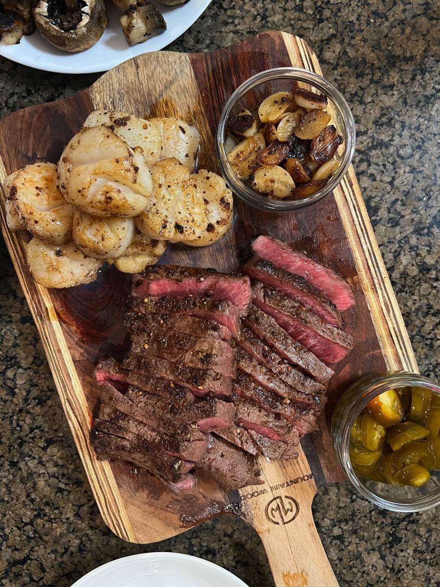 Australia Wagyu Flat Iron - BMS 8/9 (호주와규 부챗살) - Lets Eatscape