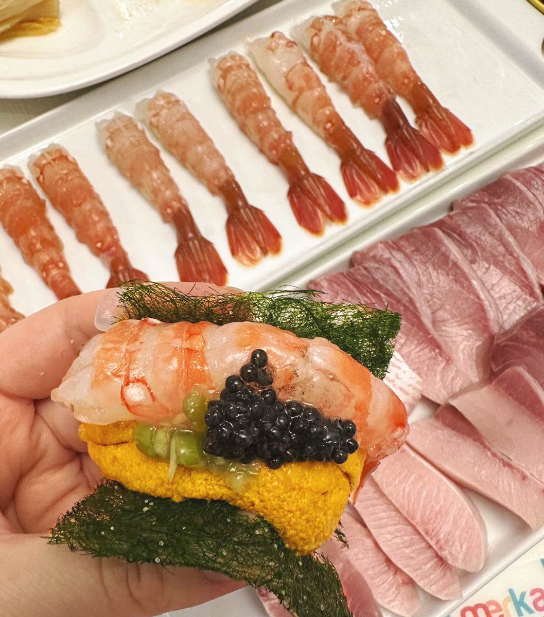 Amaebi (Sweet Shrimp) [아마에비 급냉 단새우] - Lets Eatscape