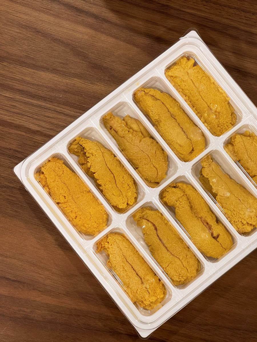 Uni (Sea Urchin-California) - Premium Sashimi Grade [캘리포니아 우니] - Lets Eatscape