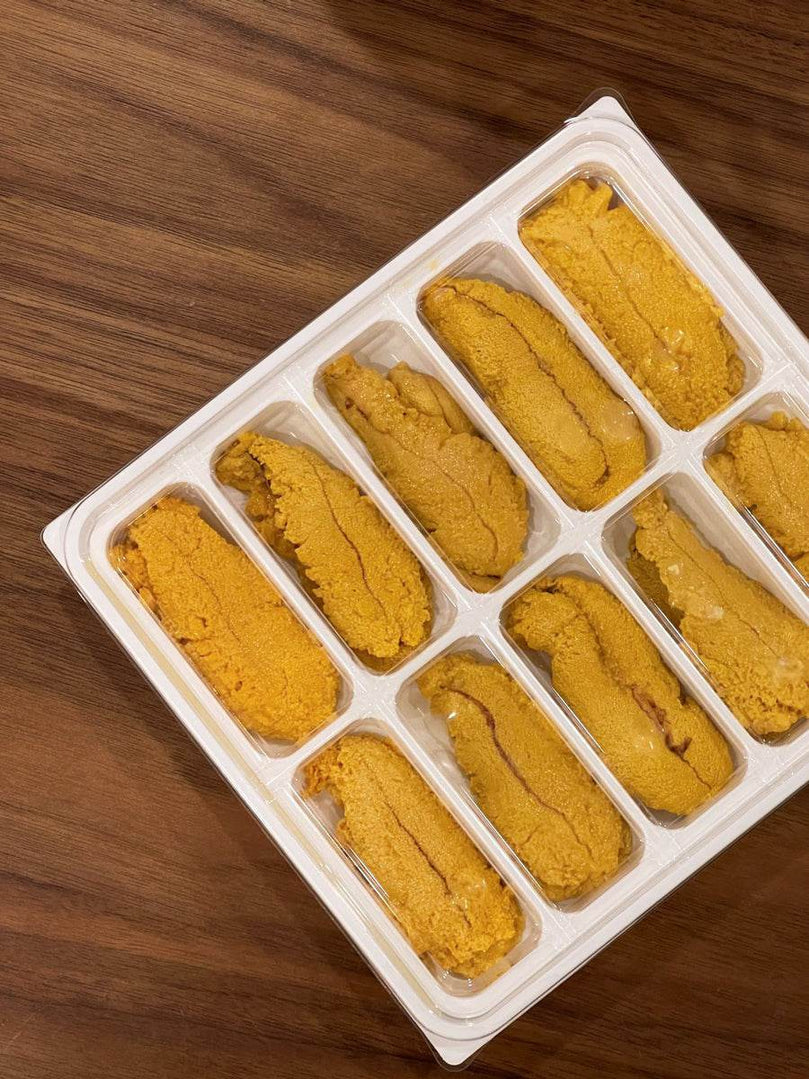 Uni (Sea Urchin-California) - Premium Sashimi Grade [캘리포니아 우니] - Lets Eatscape