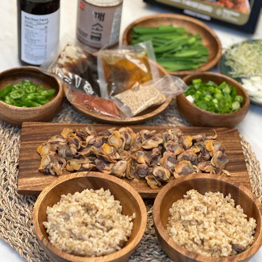 Kkomak bibimbap Meal Kit [강릉엄지네꼬막] - Lets Eatscape