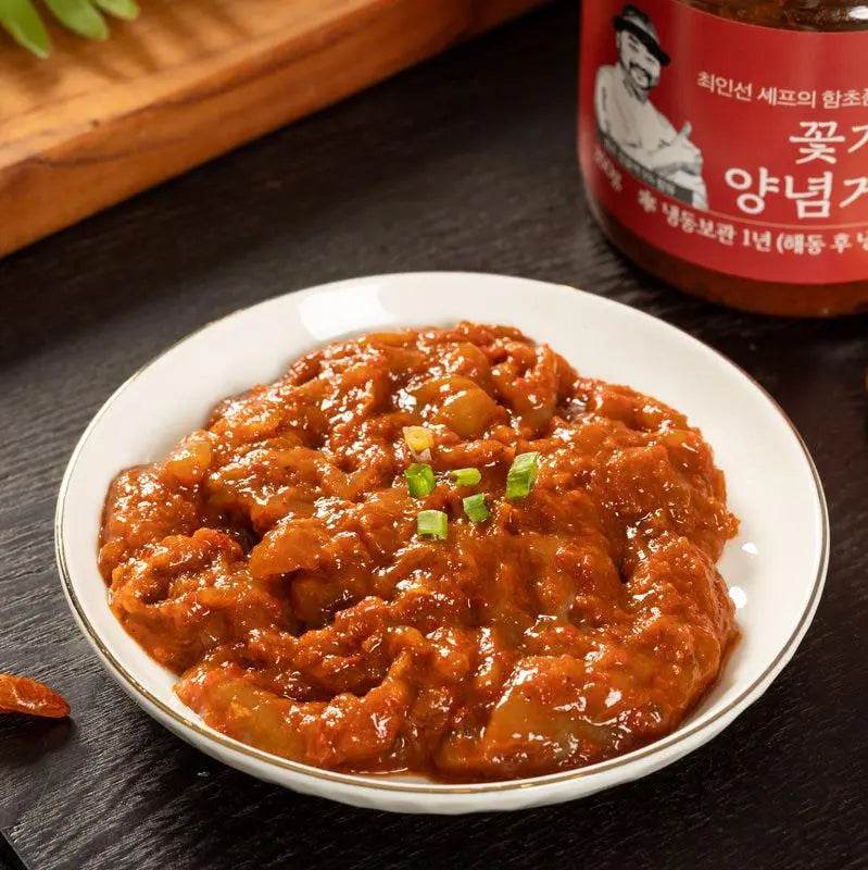 Spicy Sauce Marinated Boneless Raw Crab [순살양념게장] - Lets Eatscape