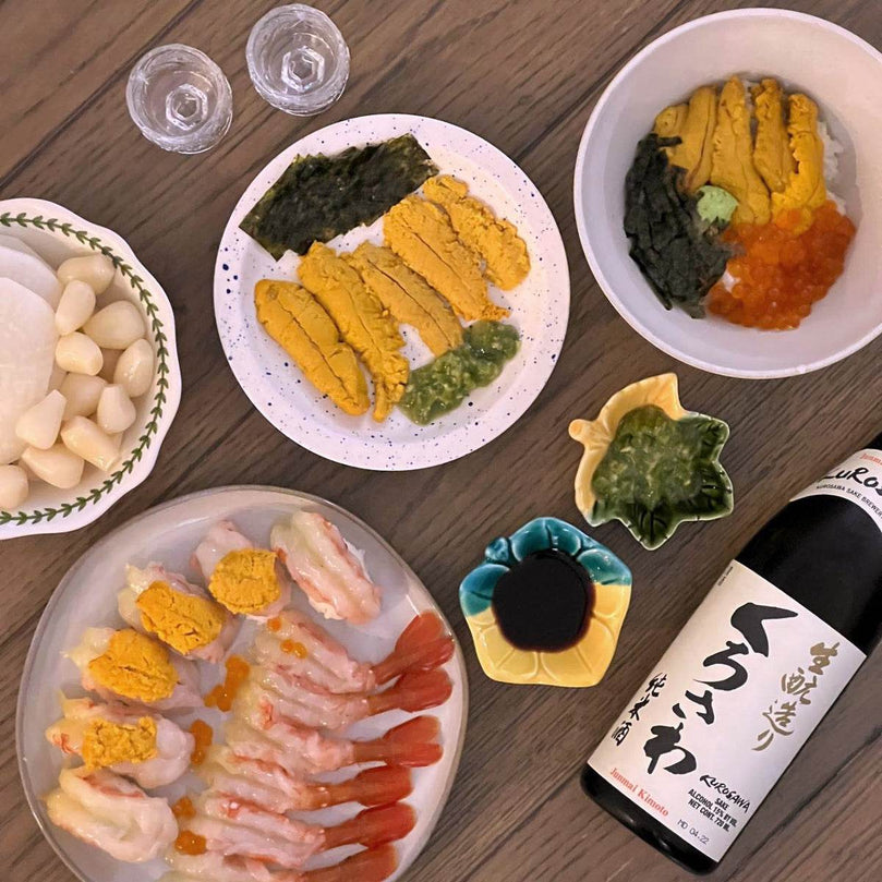 Uni (Sea Urchin-California) - Premium Sashimi Grade [캘리포니아 우니] - Lets Eatscape