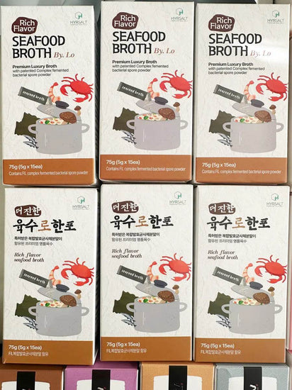 Rich Flavor Seafood Broth by. Lo 75g(5g*15pcs) (2.64oz) - Lets Eatscape