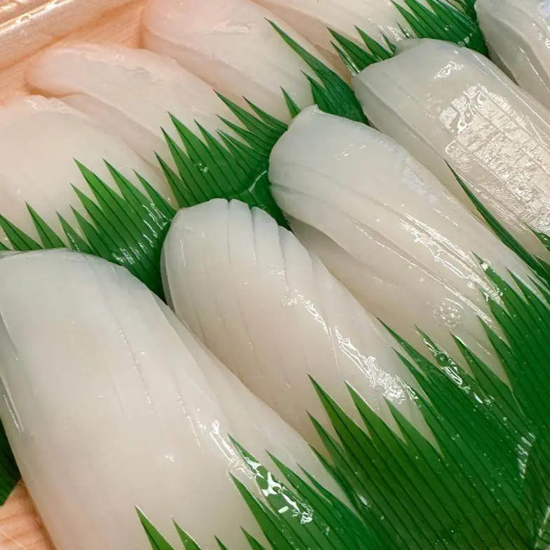 Premium Cuttlefish Sashimi - Mongo Ika (갑오징어 사시미) - Lets Eatscape