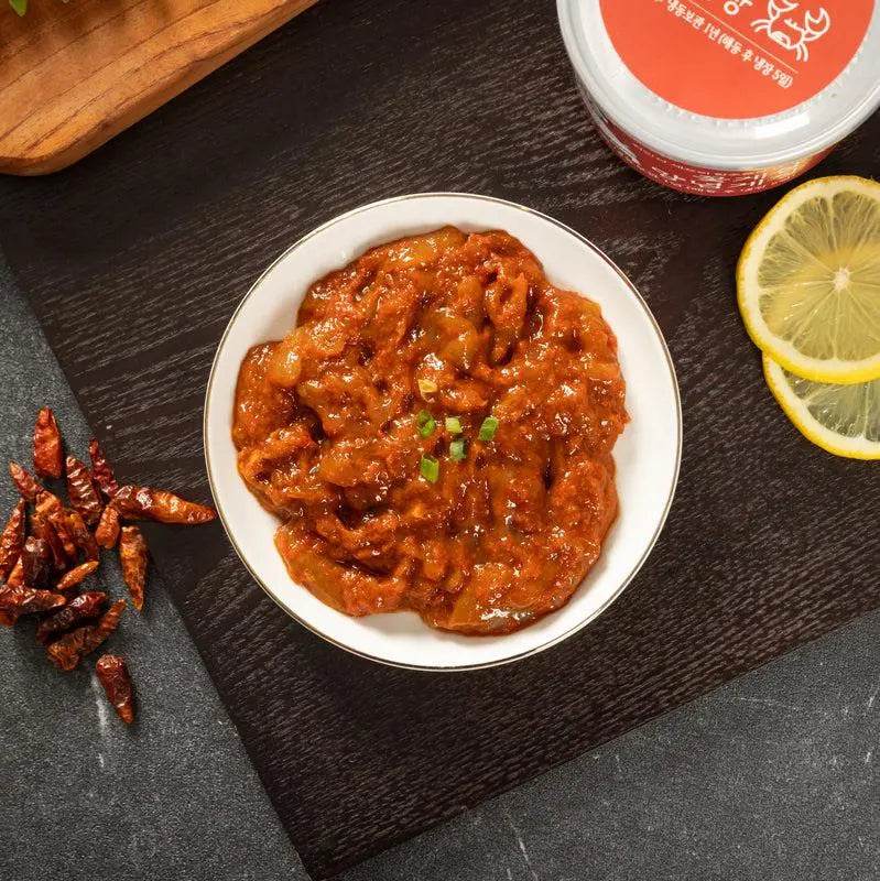 Spicy Sauce Marinated Boneless Raw Crab [순살양념게장] - Lets Eatscape