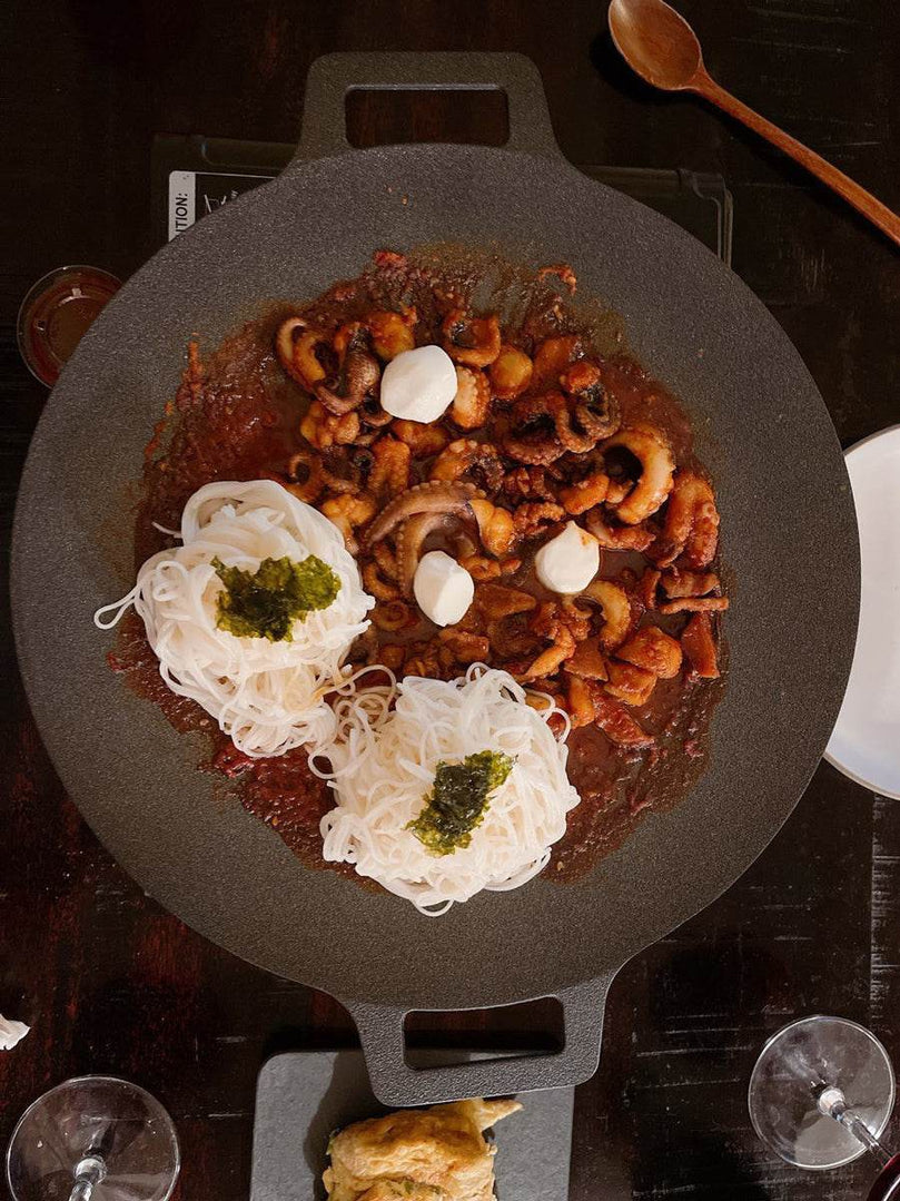 Spicy Marinated Baby Octopus [쭈꾸미] - Lets Eatscape