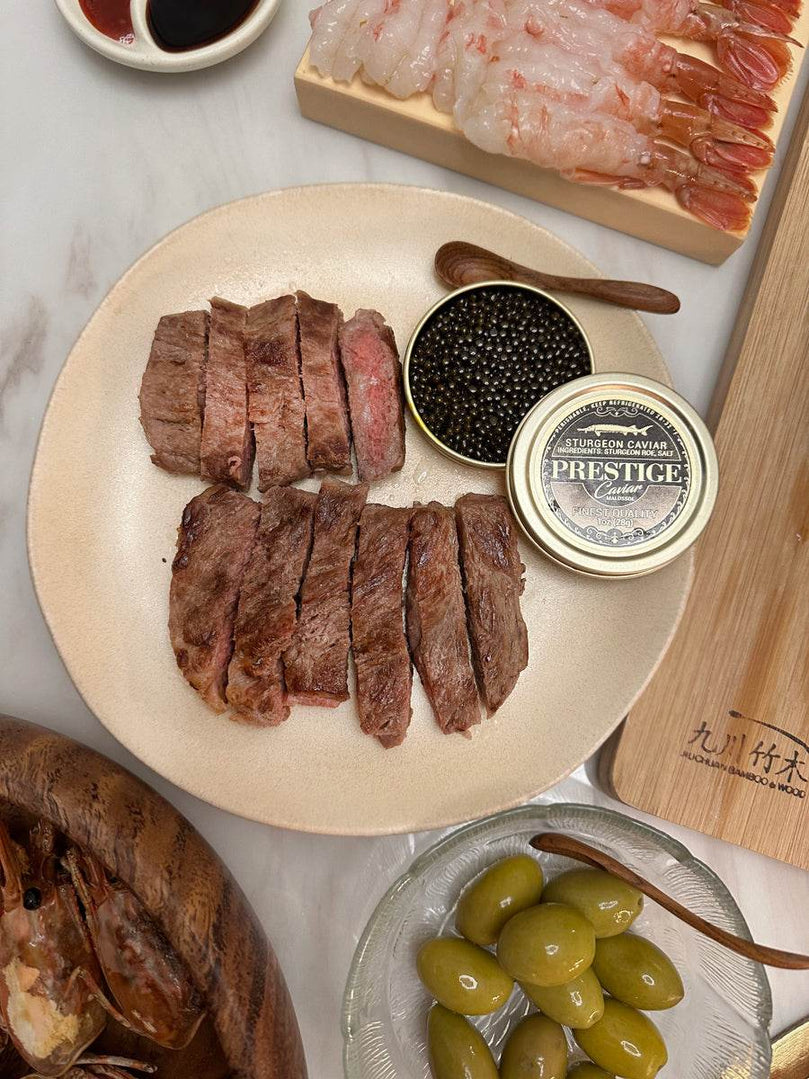 A5 Wagyu Ribeye Steak [A5 와규립아이 스테이크] - Lets Eatscape