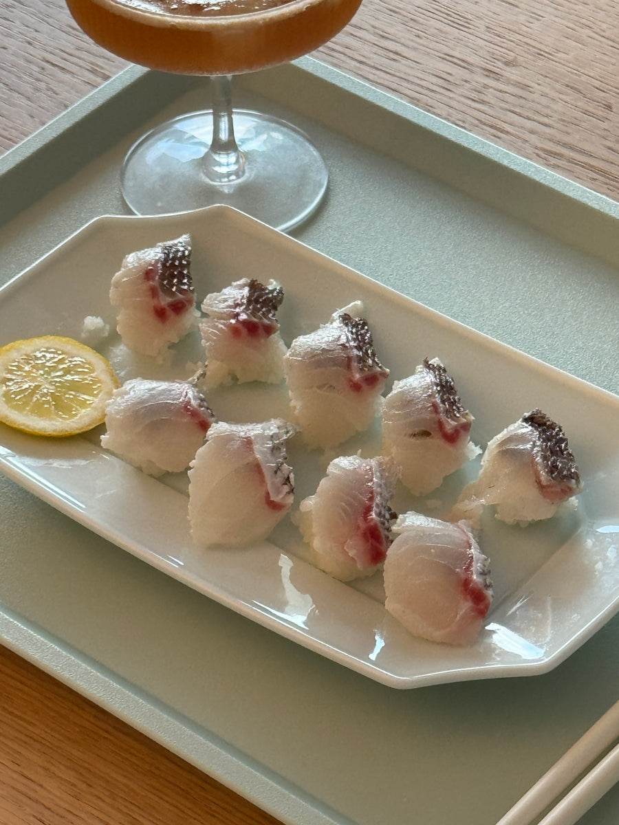Yuzu Seabream Sashimi - Yuzu Madai (유자참돔) - Lets Eatscape