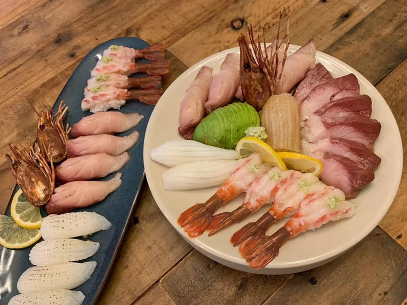 Premium Cuttlefish Sashimi - Mongo Ika (갑오징어 사시미) - Lets Eatscape