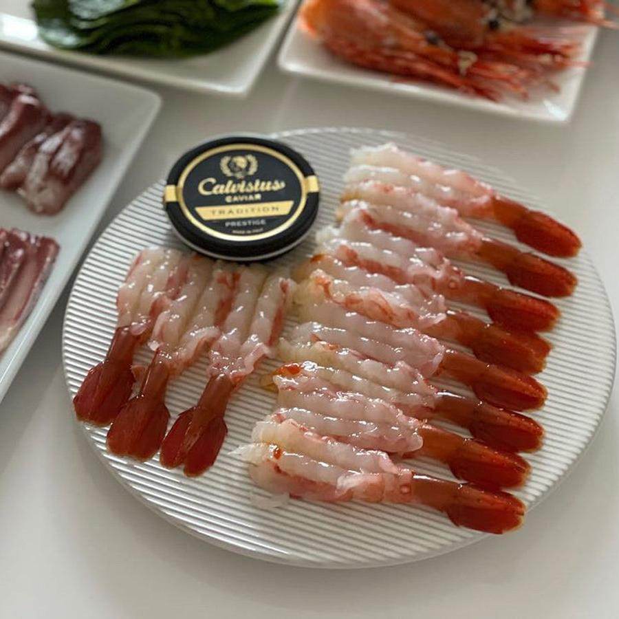 Amaebi (Sweet Shrimp) [아마에비 급냉 단새우] - Lets Eatscape