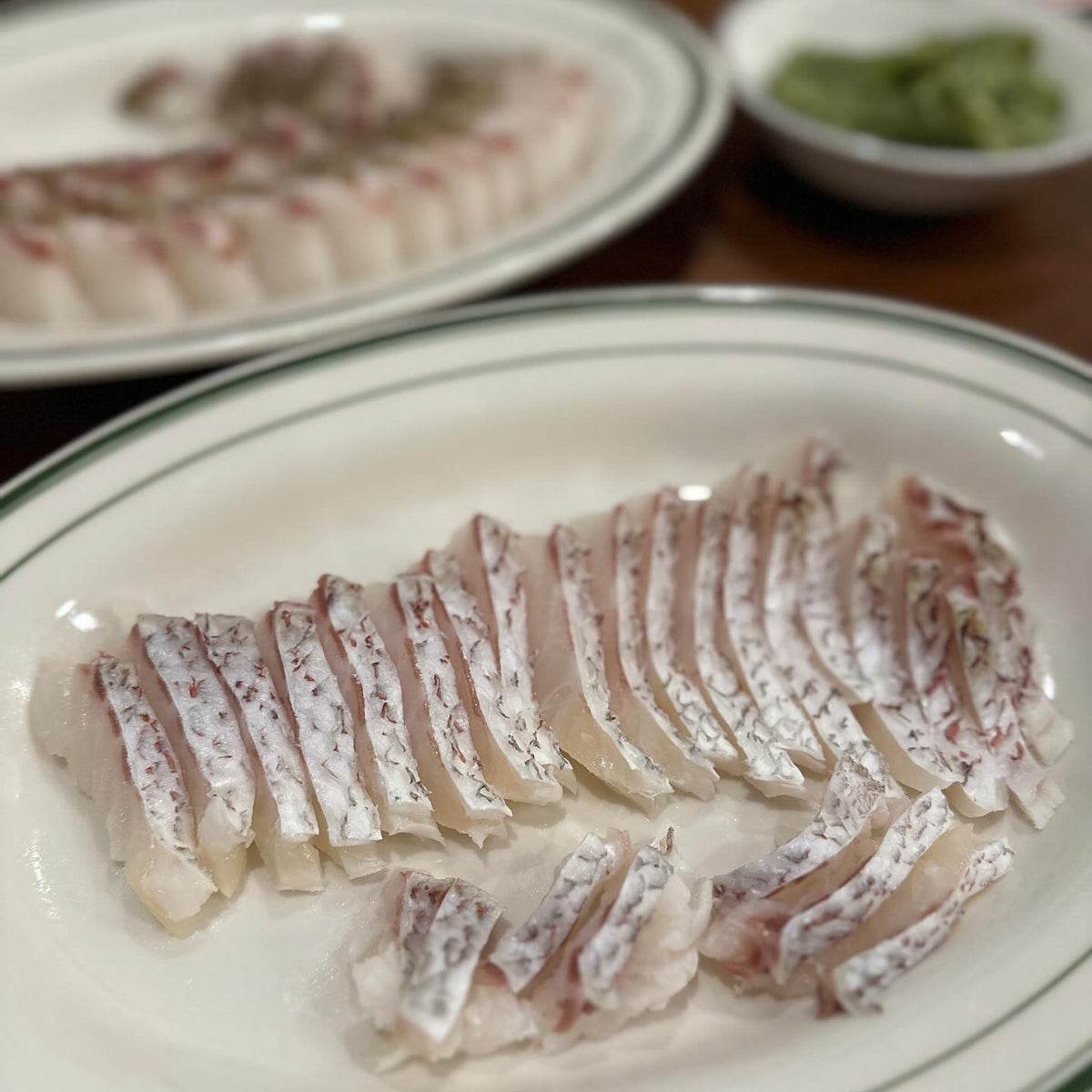 Yuzu Seabream Sashimi - Yuzu Madai (유자참돔) - Lets Eatscape