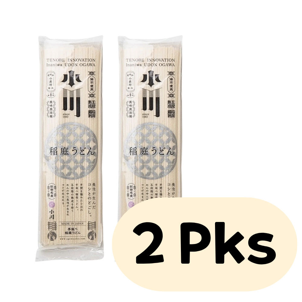 Inaniwa Hand-Rolled Dried Udon x 2pks