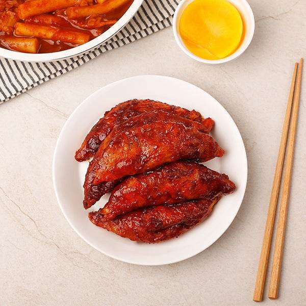 Apple House Sweet & Spicy Fried Dumplings (애플하우스 무침만두) - Lets Eatscape