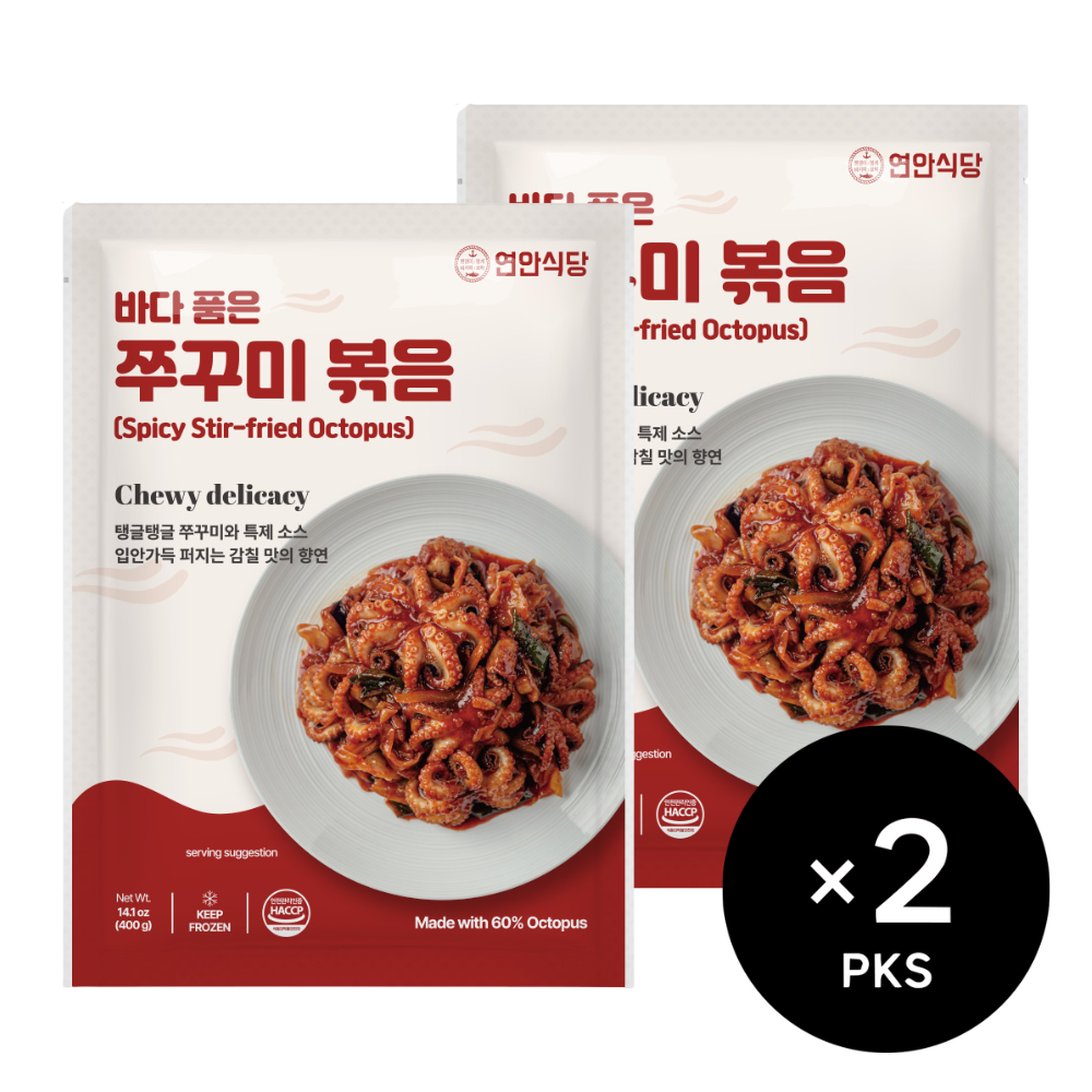 Spicy Webfoot Octopus (400g × 2pks)