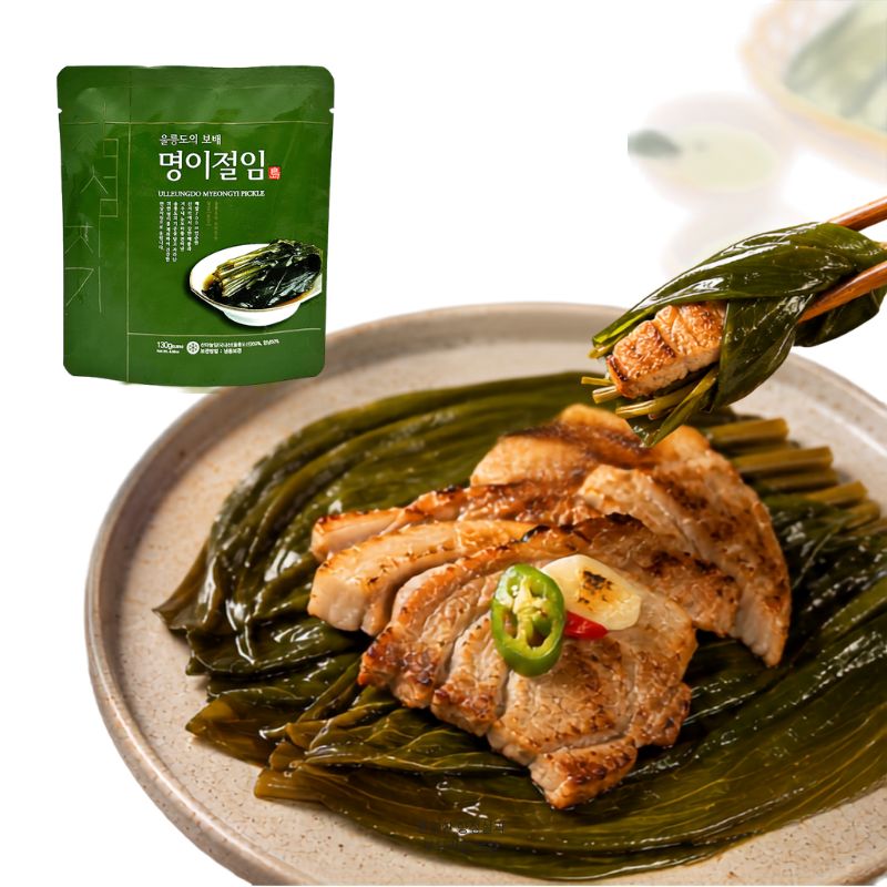 울릉도 명이나물 (130g × 4pks)