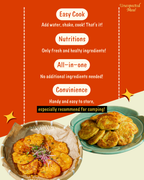 Crispy Kimchi Pancake Mix 2pks + Savory Mung Bean Pancake Mix 2pks