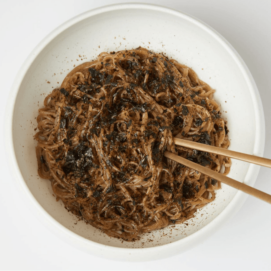 Tare Sesame Oil Soba 타레 들기름소바 (2인분) - Lets Eatscape
