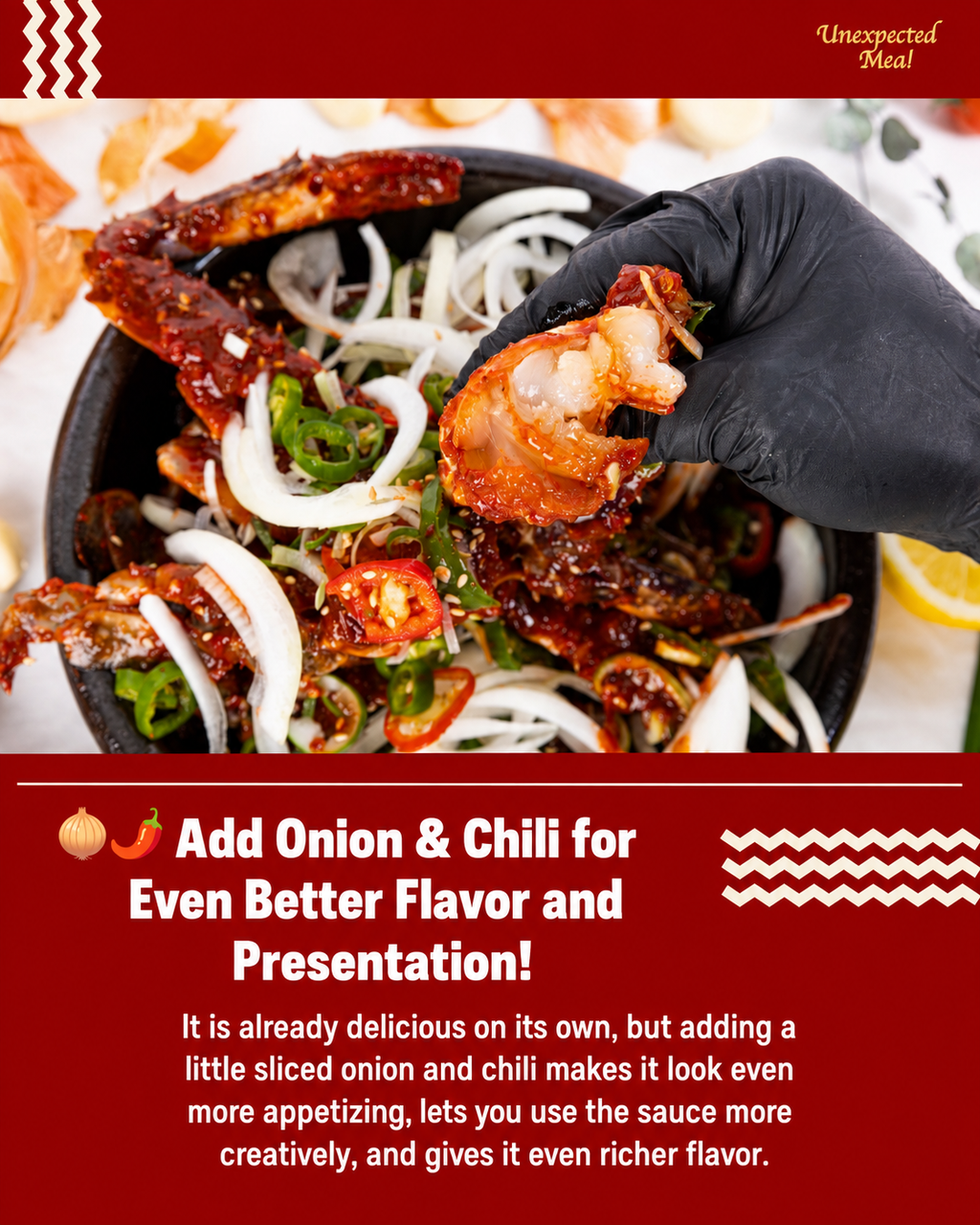 Spicy Marinated Crab 100% Korean Crab (450g)