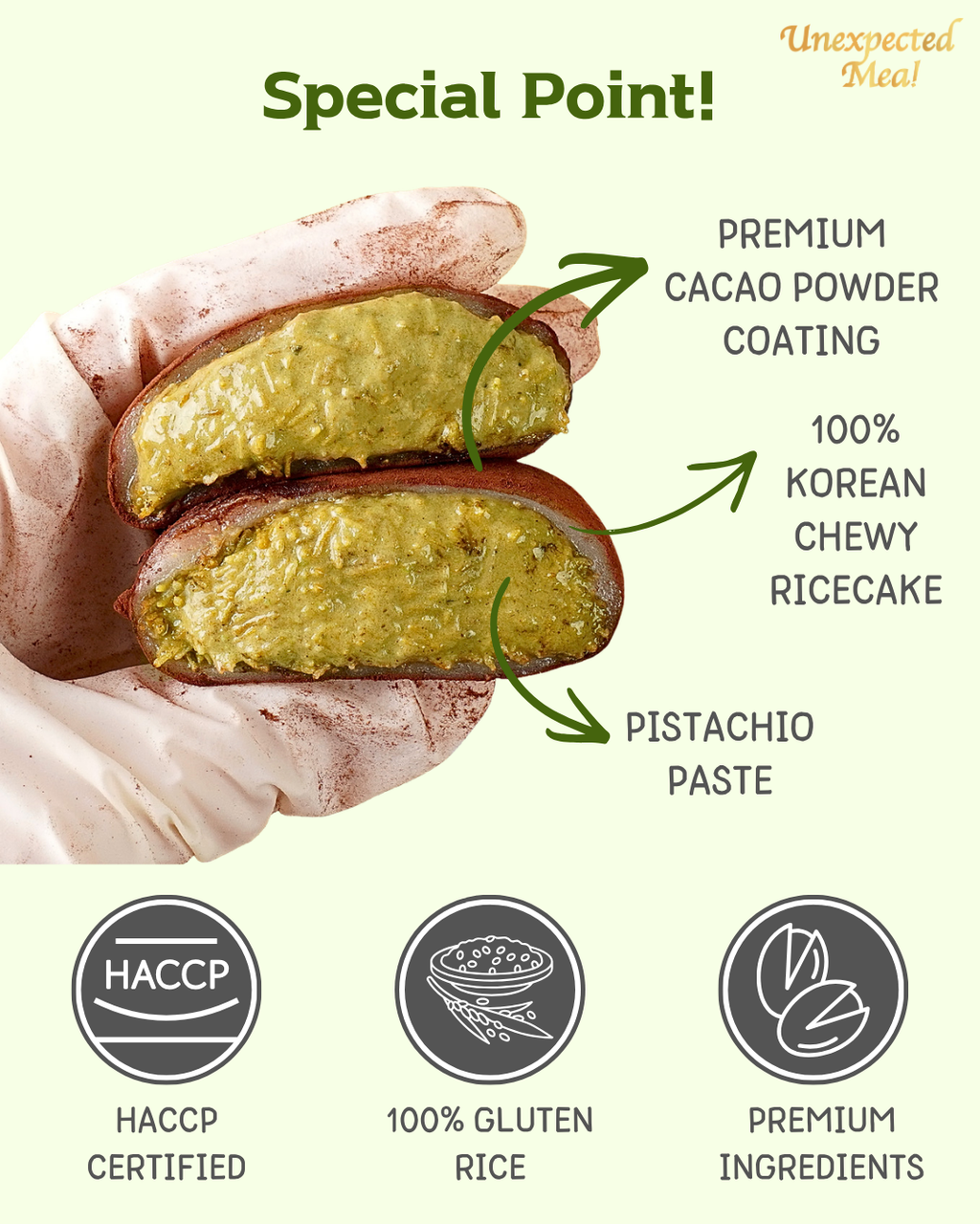 Dubai Chewy Choco Mochi 4pcs