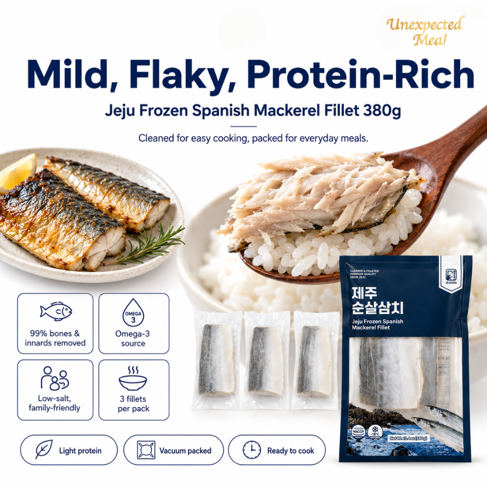 Boneless Mackerel & Spanish Mackerel Set (3pc + 3pc) (760g)