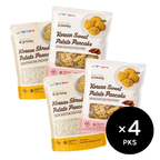 [2+2] Shredded Jeon (Chaejeon) Potato & Sweet Potato (9.87oz × 4pks) - 10/23 ~ 10/31 Limited