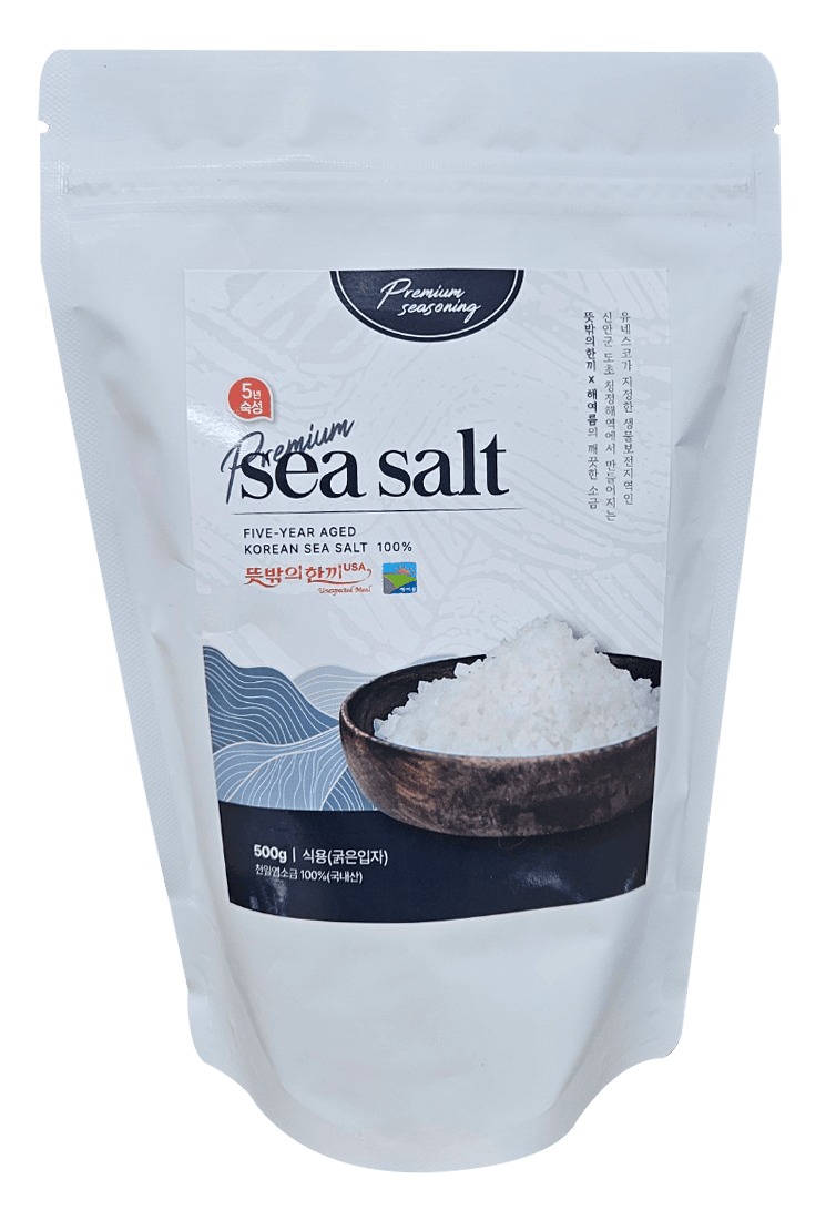 Premium Sea Salt 5-year aged 500g [5년숙성 굵은천일염] - Lets Eatscape