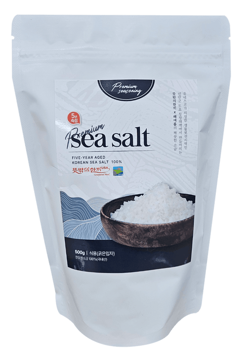 Premium Sea Salt 5-year aged 500g [5년숙성 굵은천일염] - Lets Eatscape