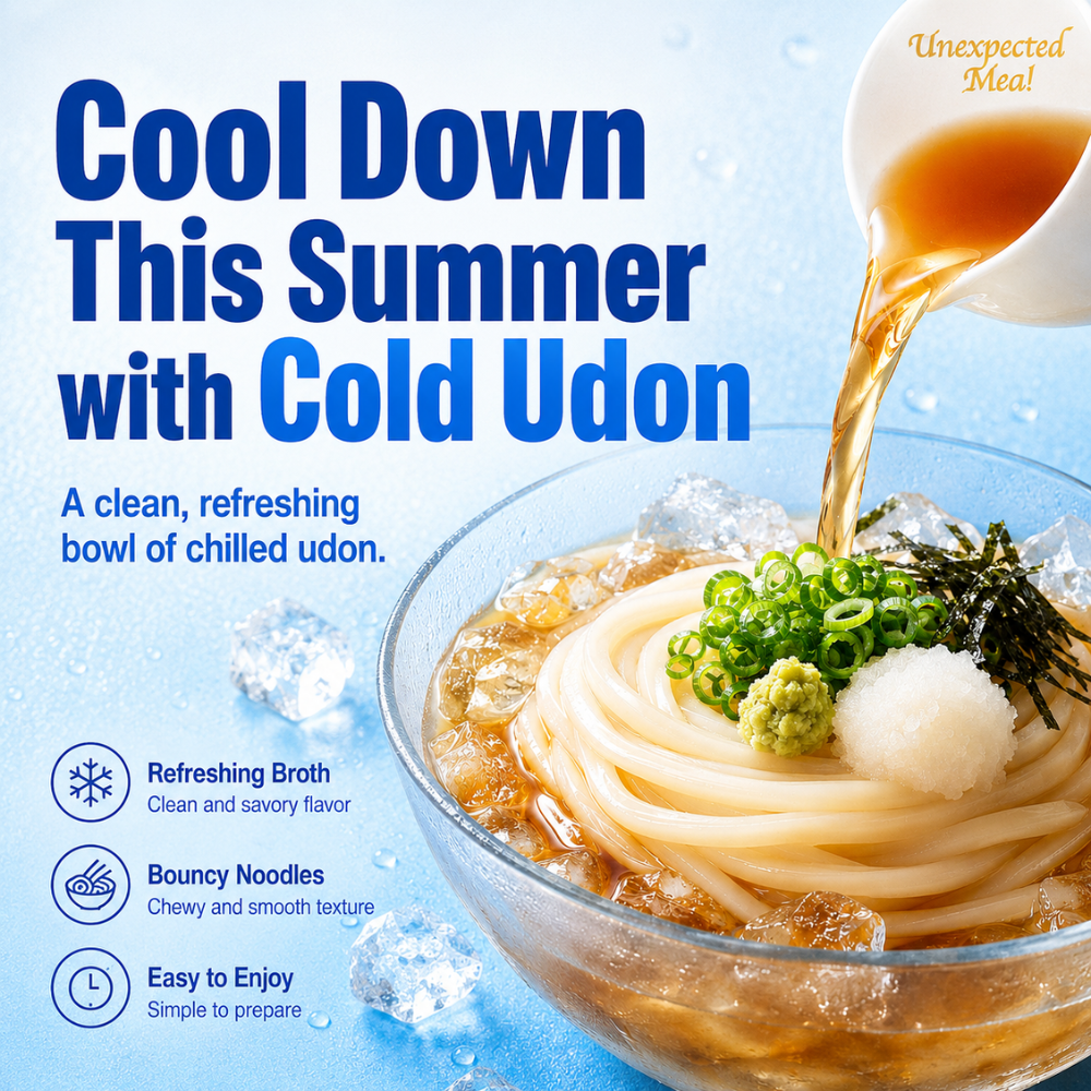 Korean Cold Udon (냉우동) (869g)