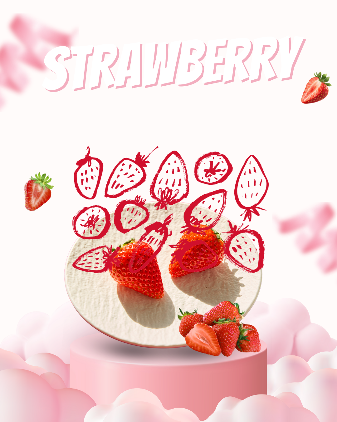 Premium Korean Strawberries Arihyang
