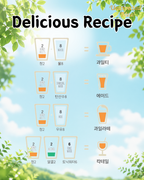 Yuhwadang Korean Fruit Syrup Concentrate 500g – Omija, Green Plum