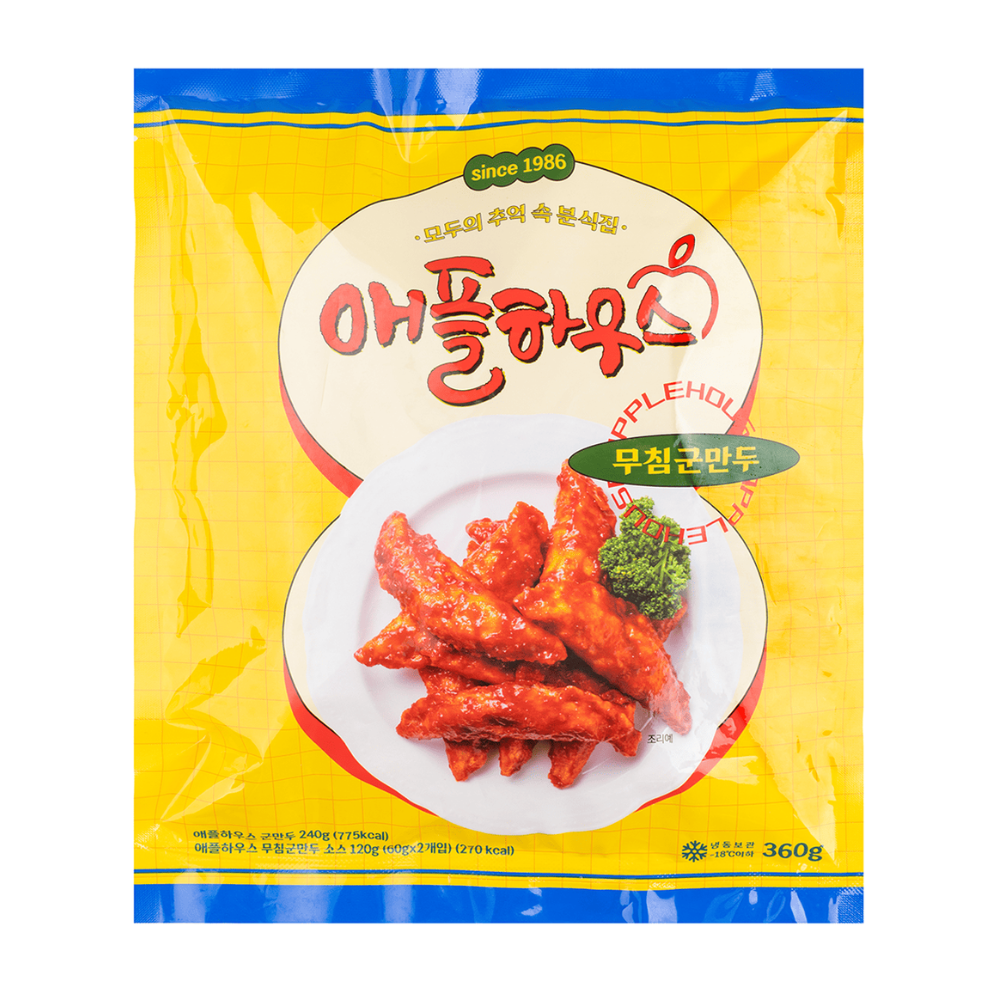 애플하우스 무침군만두 (360g × 2pks)