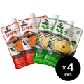 Crispy Kimchi Pancake Mix 2pks + Savory Mung Bean Pancake Mix 2pks