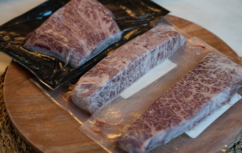 Australia Wagyu Denver Steak BMS 8/9 - Full Trimmed (호주와규 덴버 살치살) - Lets Eatscape