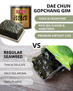 Canned Gopchang Gim (Premium Seaweed) x 3 Units